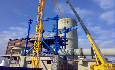 出海建功｜公司圆满实施哈萨克斯坦水泥集团 2500t/d 熟料水泥项目机电及钢结构工程